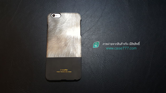 เคส iPhone 6s Plus เพ้นท์สี ลายขนสุนัขจิ้งจอก